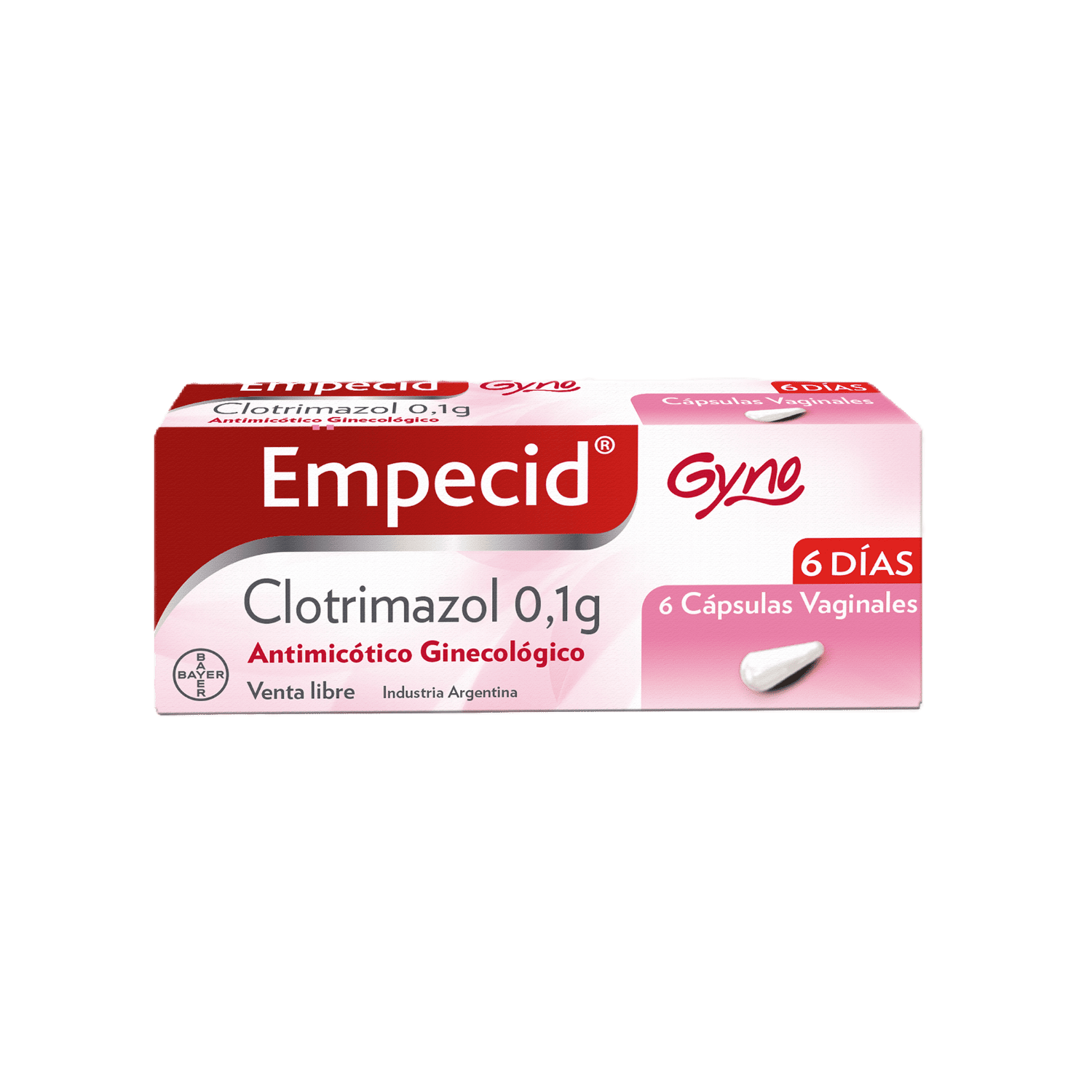 Cápsulas vaginales x 0,1g